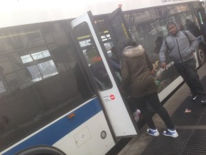 How do you board a bus in the Bronx? Through the back door, of course!