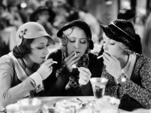 I'm pretty sure Ann Dvorak uttered those famous words in Three On A Match.