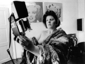 This is from Brigid's Warhol days, when she was heavier.