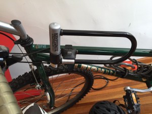 The bike Janet gave me. Thanks, Janet!