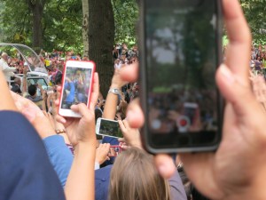 Pope and cellphones