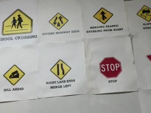 road signs